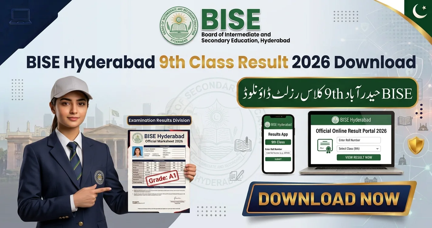BISE Hyderabad 9th Class Result 2026