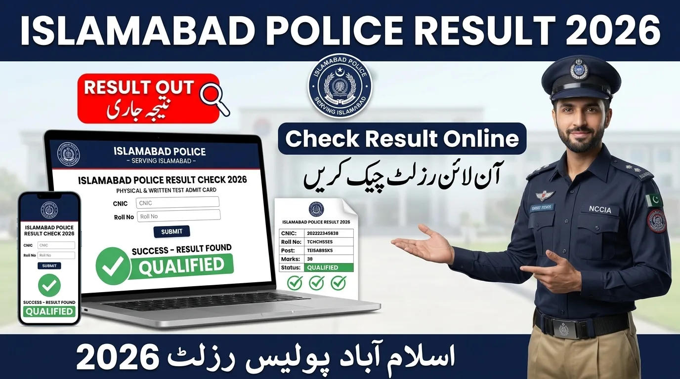 Islamabad Police Result